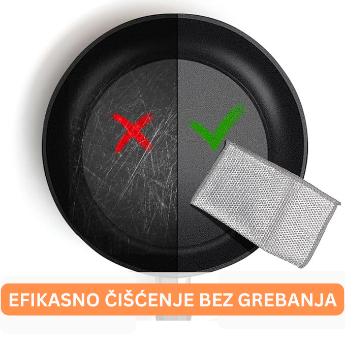 Set magičnih srebrnih krpa za čišćenje
