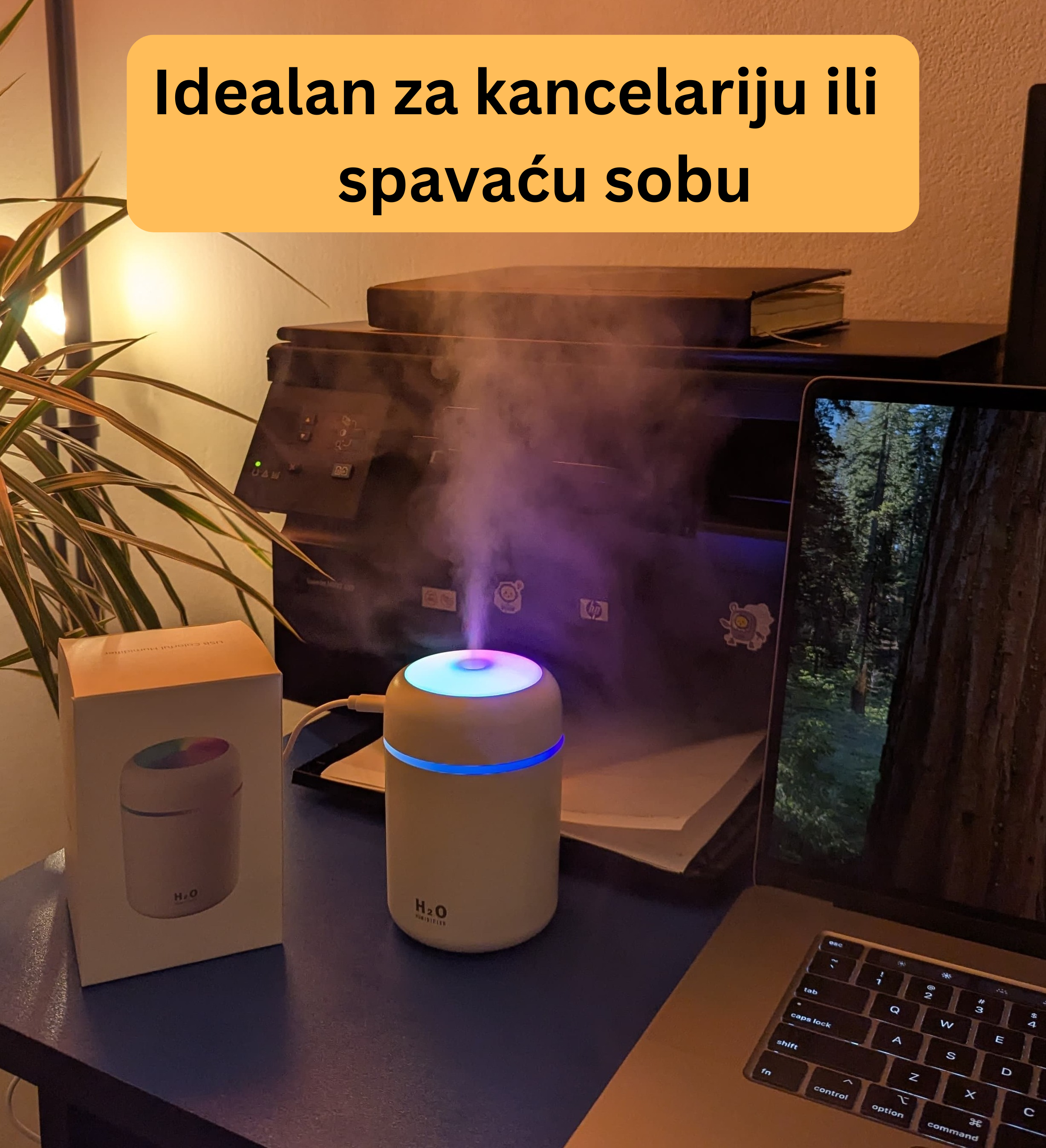 Osveživač vazduha sa noćnim svetlom i filterom