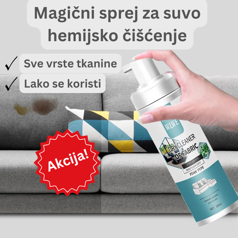 Magični sprej za suvo hemijsko čišćenje