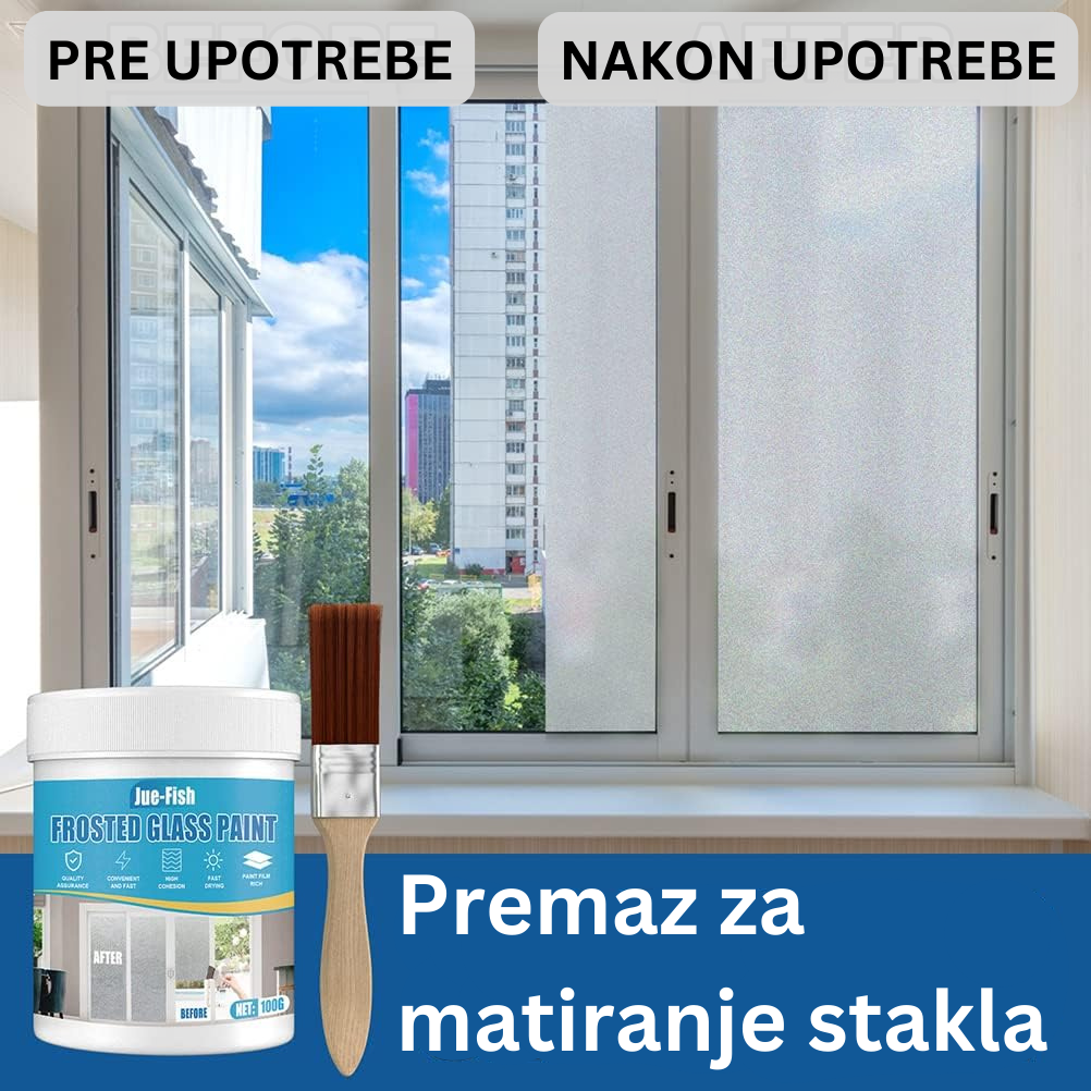 Magični premaz za matiranje stakla