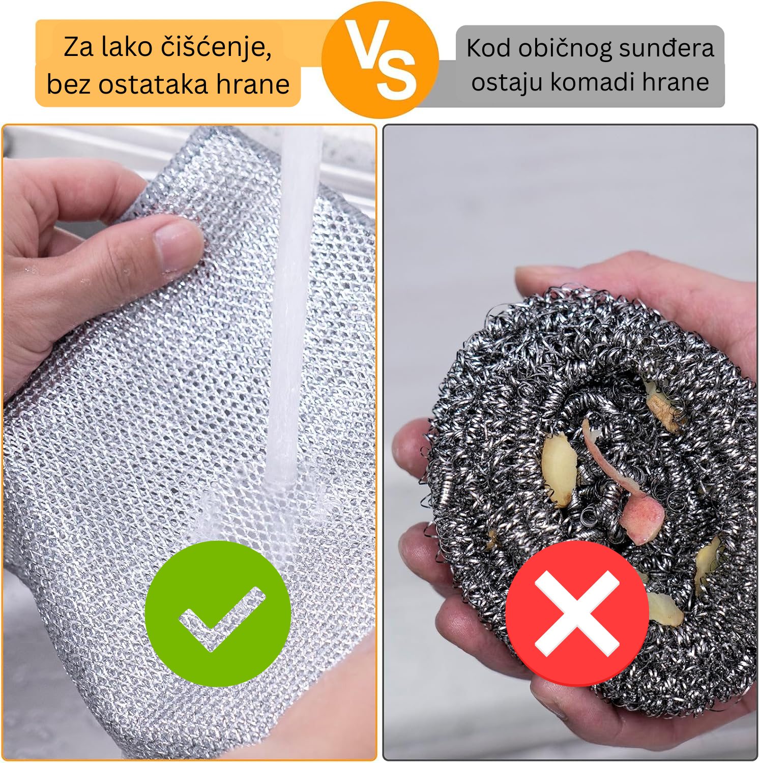 Set magičnih srebrnih krpa za čišćenje