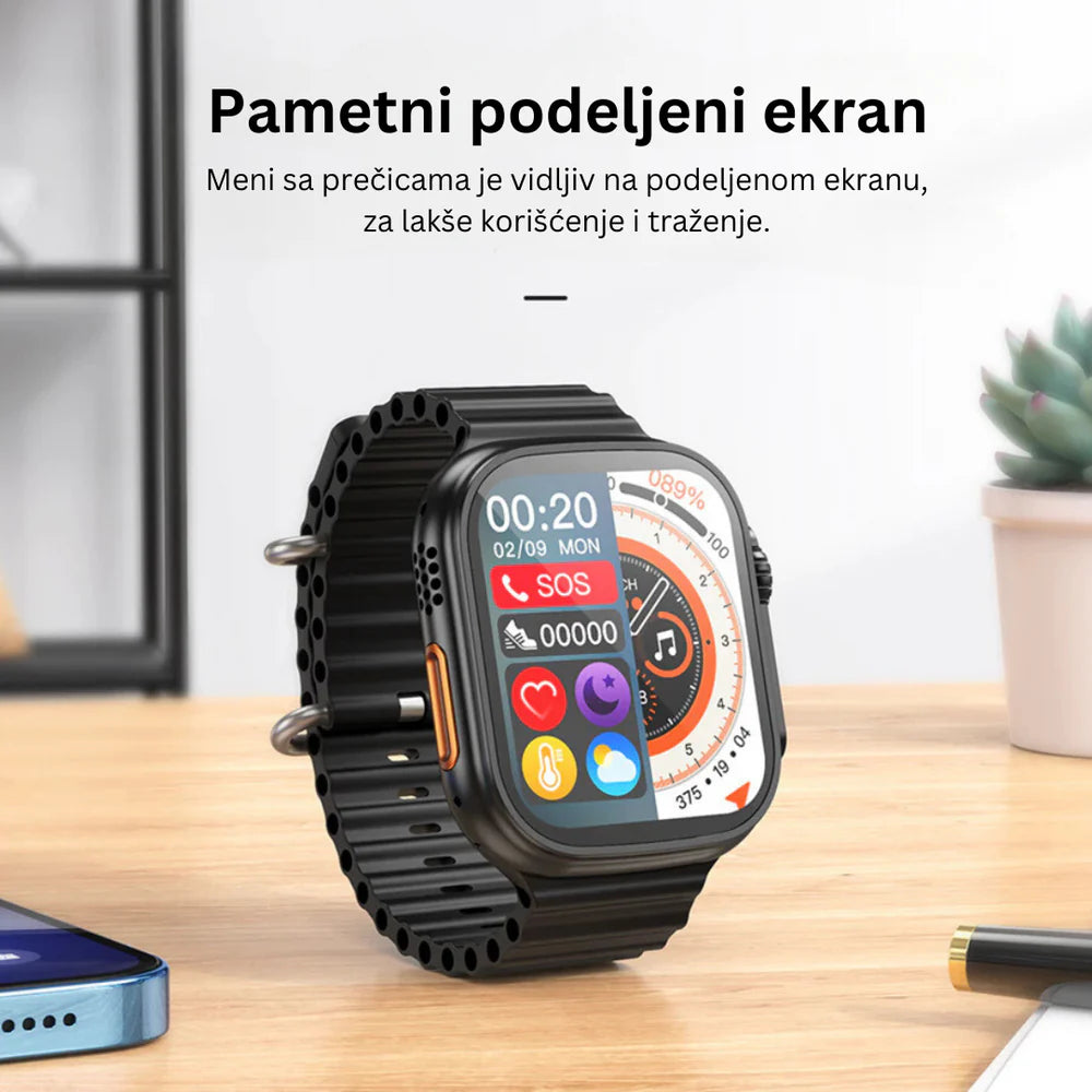 Pametni sat  S10 Pro - 7 različitih narukvica