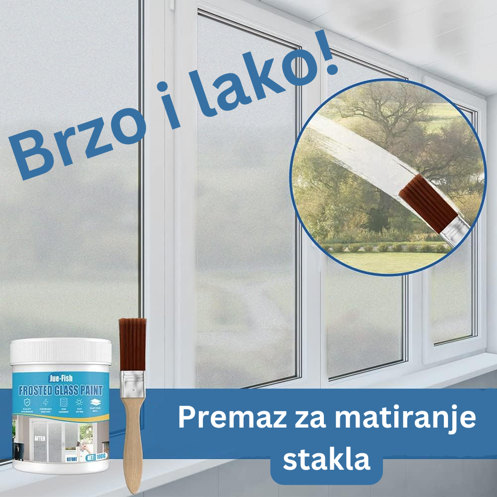 Magični premaz za matiranje stakla